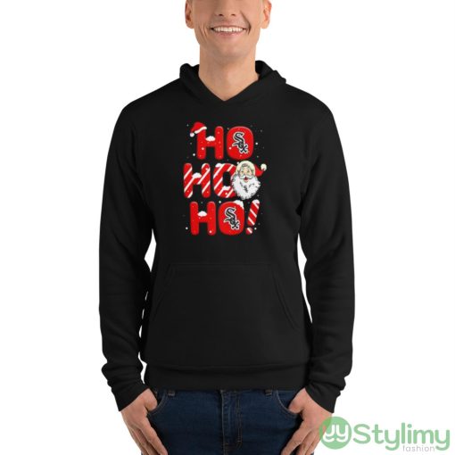Chicago White Sox MLB Baseball Ho Ho Ho Santa Claus Merry Christmas Shirt - Unisex Fleece Pullover Hoodie