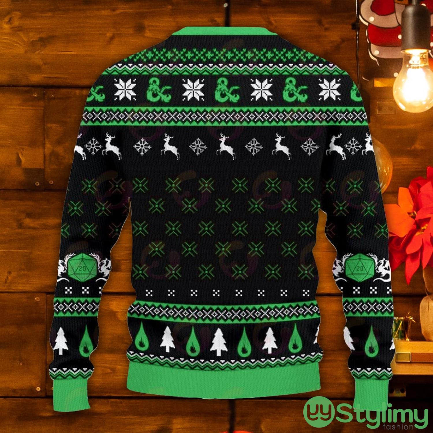 Classes Monk The Swift And Agile Ugly Christmas Sweater 3 Classes Monk The Swift And Agile Ugly Christmas Sweater Product Photo 3