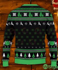 Classes Rogue The Shrouded Blade Green Ugly Christmas Sweater Product Photo 2