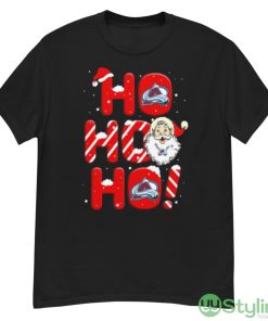 Colorado Avalanche NHL Hockey Ho Ho Ho Santa Claus Merry Christmas Shirt - G500 Men’s Classic T-Shirt