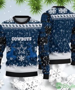 Dallas Cowboys Christmas Reindeer Ugly Christmas Sweater Product Photo 1