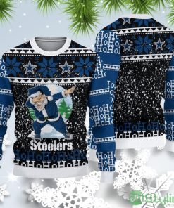 Dallas Cowboys Christmas Santa Claus Ugly Christmas Sweater Product Photo 1