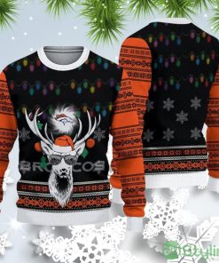 Denver Broncos Christmas Reindeer Ugly Christmas Sweater Product Photo 1