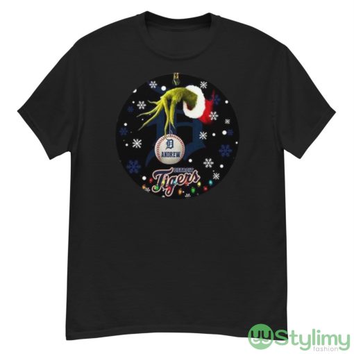 Grinch Detroit Tigers Christmas Ceramic Grinch Christmas Shirt - G500 Men’s Classic T-Shirt