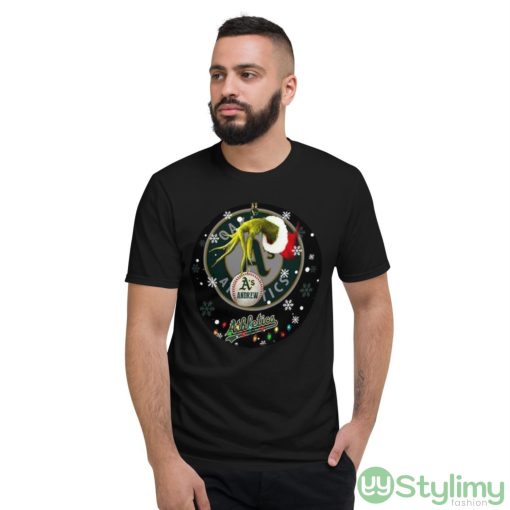 Grinch Oakland As Christmas Ceramic Grinch Christmas - Short Sleeve T-Shirt