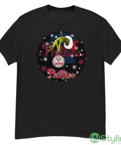 Grinch Philadelphia Phillies Christmas Ceramic Grinch Christmas Shirt - G500 Men’s Classic T-Shirt