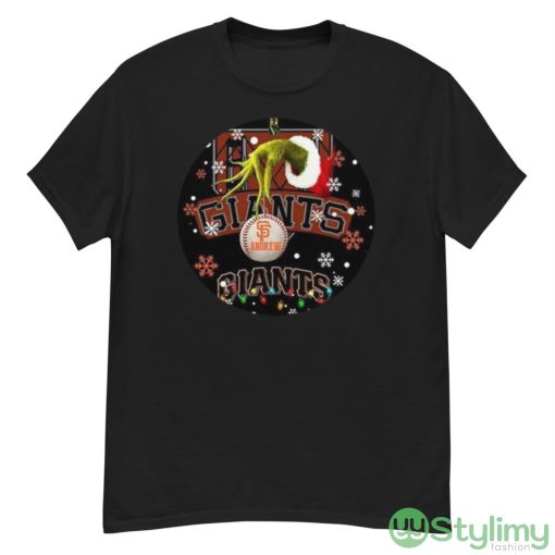 Grinch San Francisco Giants Christmas Ceramic Grinch Christmas Shirt - G500 Men’s Classic T-Shirt