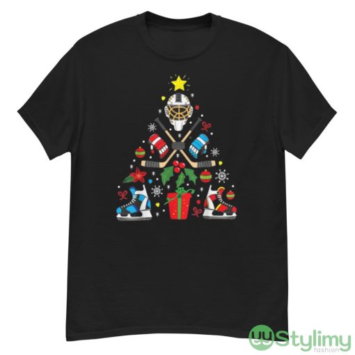 Ice Hockey Boys Gift Christmas Tree Shirt - G500 Men’s Classic T-Shirt