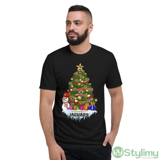 Jacksonville Jaguars Merry Christmas Nfl Football Sports Shirt - Short Sleeve T-Shirt
