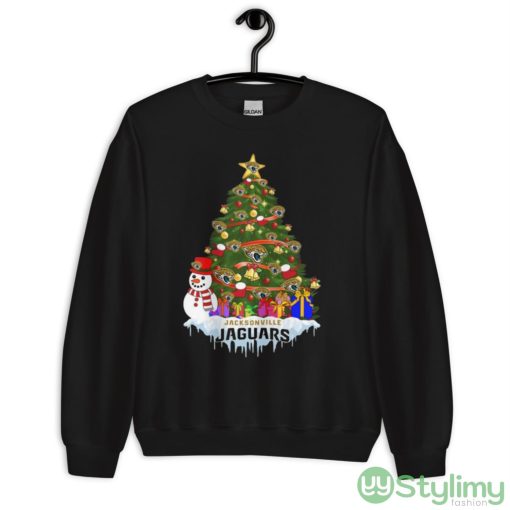 Jacksonville Jaguars Merry Christmas Nfl Football Sports Shirt - Unisex Crewneck Sweatshirt