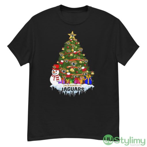 Jacksonville Jaguars Merry Christmas Nfl Football Sports Shirt - G500 Men’s Classic T-Shirt