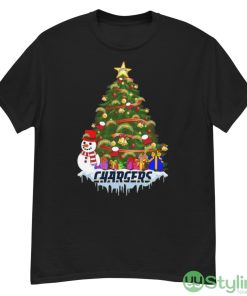 Los Angeles Chargers Merry Christmas Nfl Football Sports Shirt - G500 Men’s Classic T-Shirt