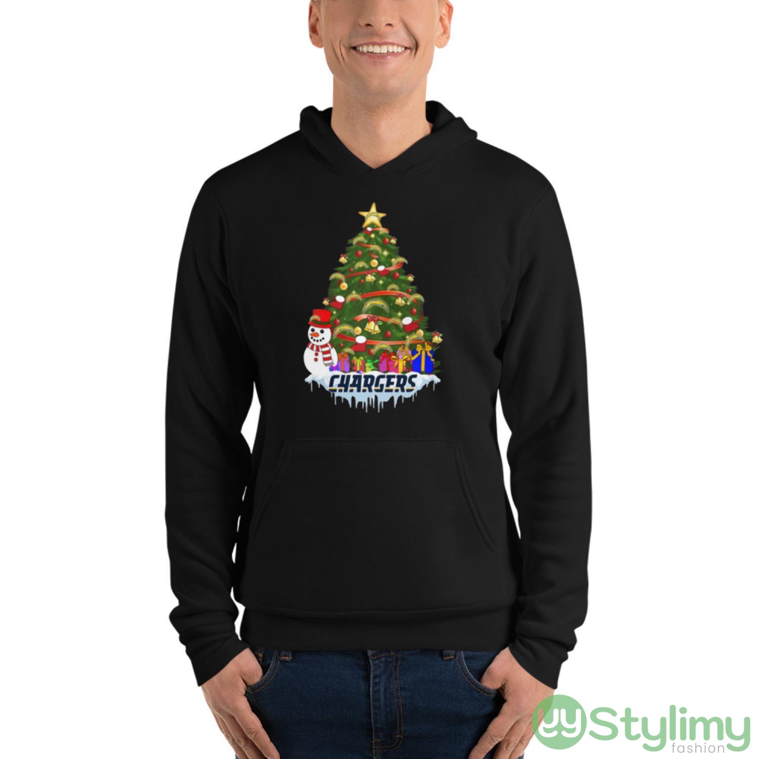 Los Angeles Chargers Merry Christmas Nfl Football Sports Shirt 10 Los Angeles Chargers Merry Christmas Nfl Football Sports Shirt - Unisex Fleece Pullover Hoodie