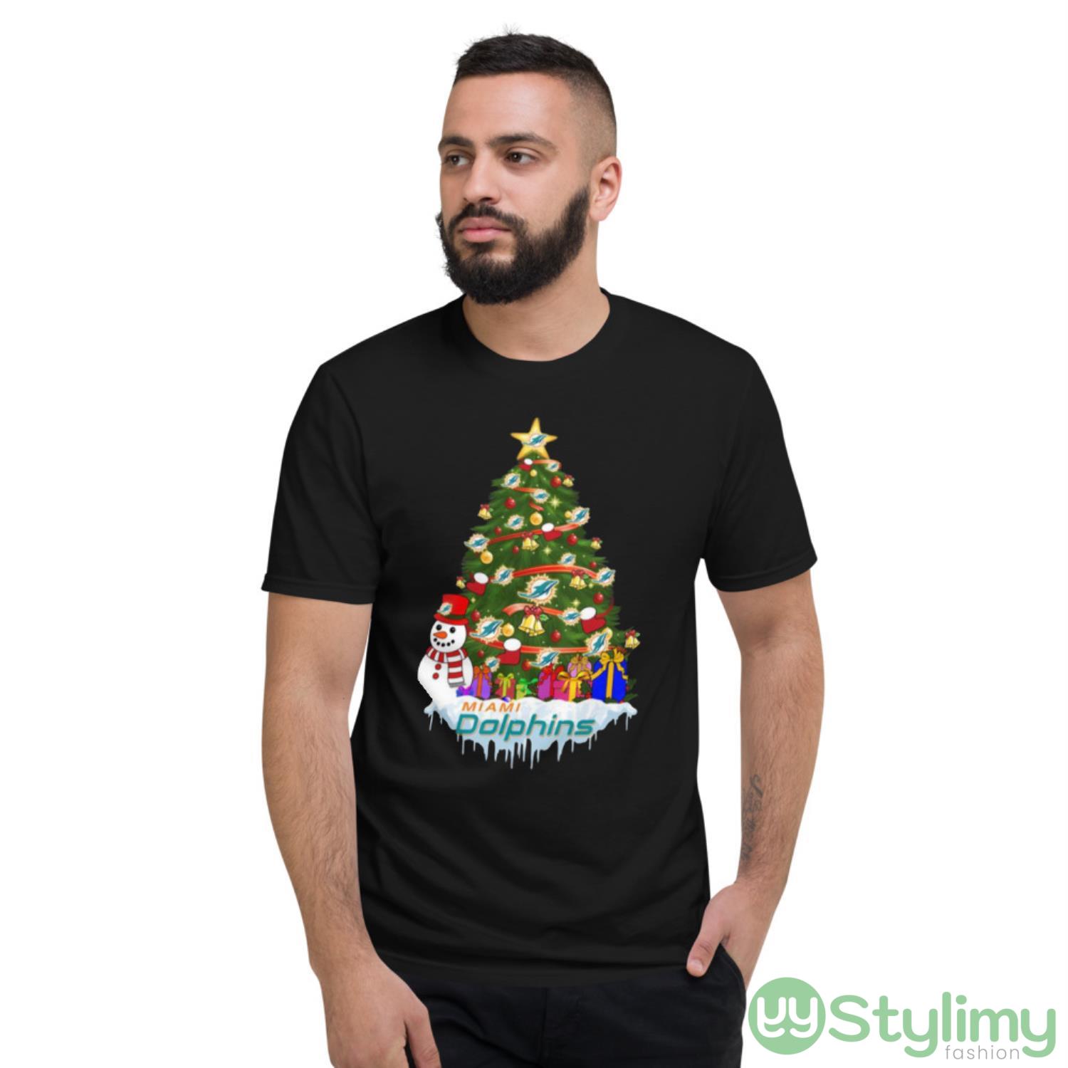 Miami Dolphins Merry Christmas Nfl Football Sports Shirt 2 Miami Dolphins Merry Christmas Nfl Football Sports Shirt - Short Sleeve T-Shirt
