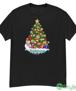 Miami Dolphins Merry Christmas Nfl Football Sports Shirt - G500 Men’s Classic T-Shirt