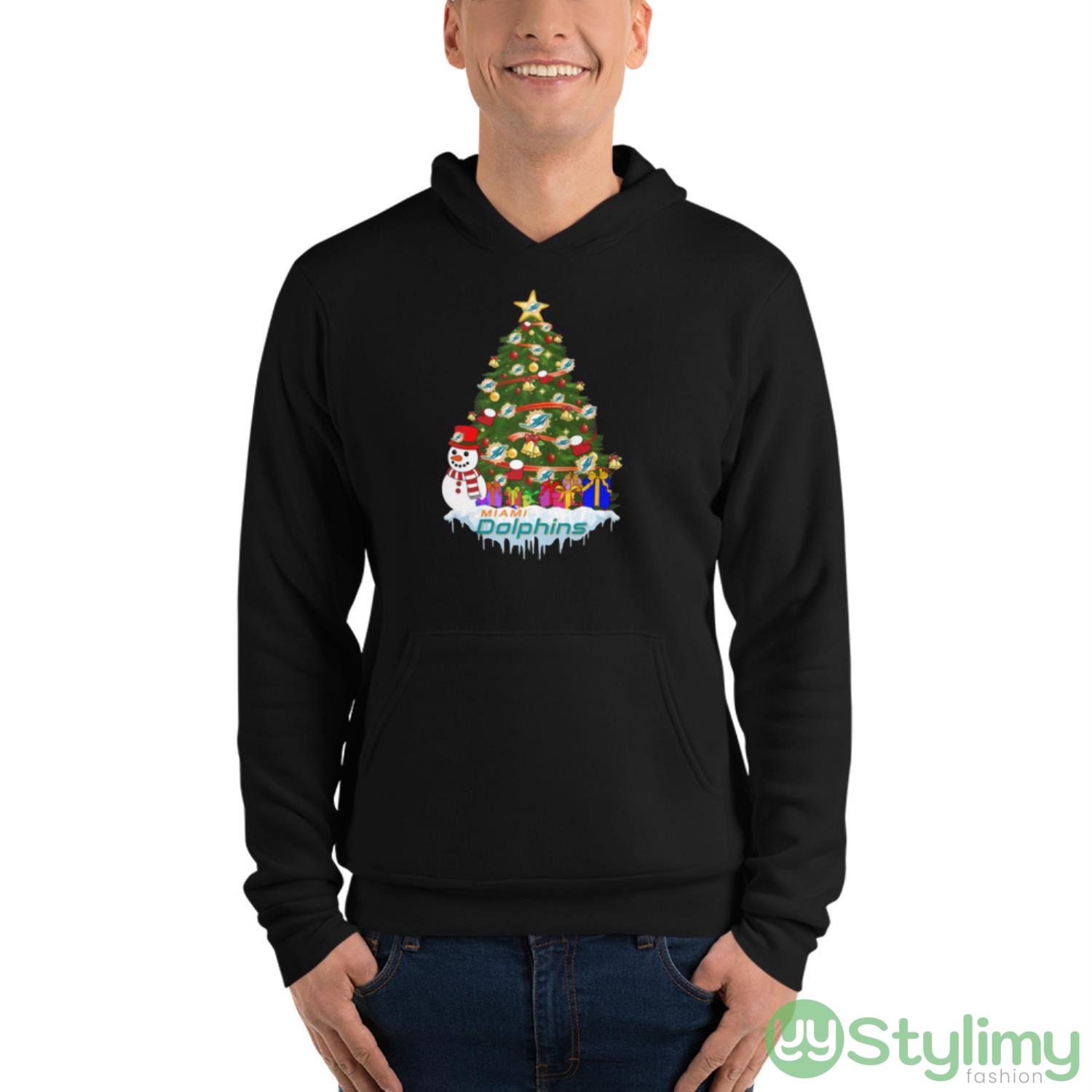 Miami Dolphins Merry Christmas Nfl Football Sports Shirt 4 Miami Dolphins Merry Christmas Nfl Football Sports Shirt - Unisex Fleece Pullover Hoodie