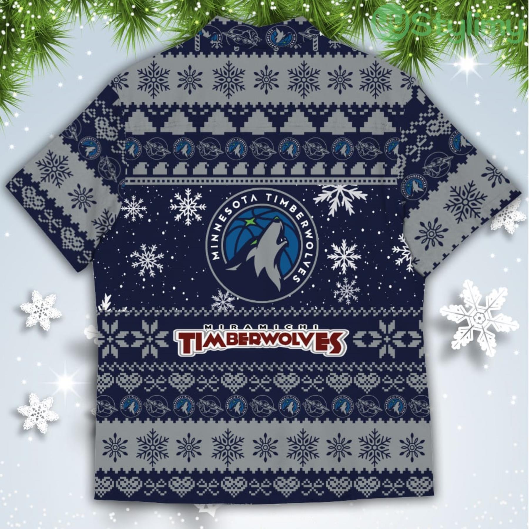 Minnesota Timberwolves Baby Yoda Star Wars American Ugly Christmas Sweater Pattern Hawaiian Shirt 3 Minnesota Timberwolves Baby Yoda Star Wars American Ugly Christmas Sweater Pattern Hawaiian Shirt Product Photo 3