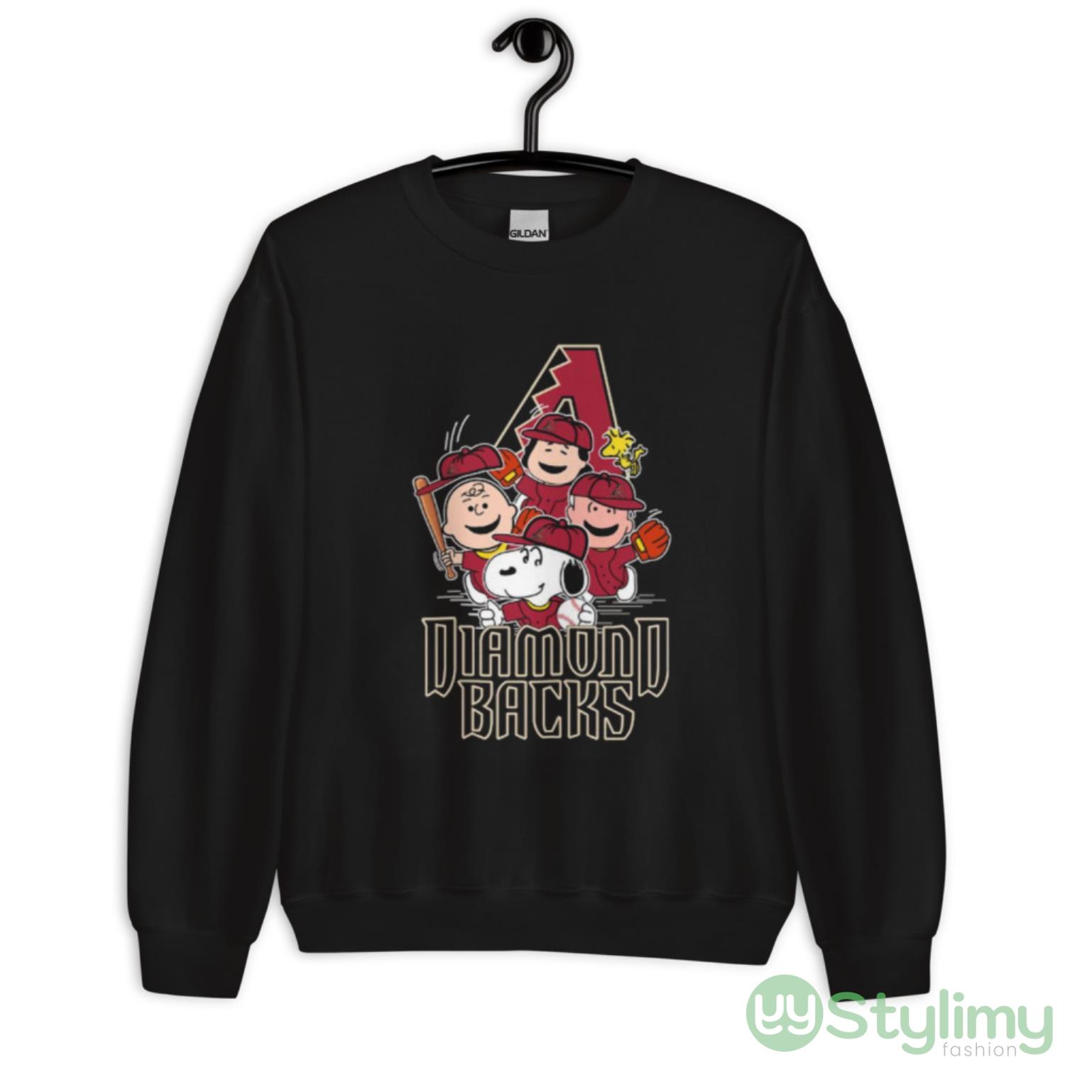 MLB Arizona Diamondbacks Snoopy Charlie Brown Woodstock The Peanuts Movie Baseball Shirt 8 MLB Arizona Diamondbacks Snoopy Charlie Brown Woodstock The Peanuts Movie Baseball Shirt - Unisex Crewneck Sweatshirt