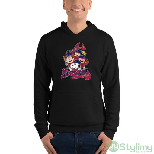 MLB Atlanta Braves Snoopy Charlie Brown Woodstock The Peanuts Movie Baseball Shirt Shirt