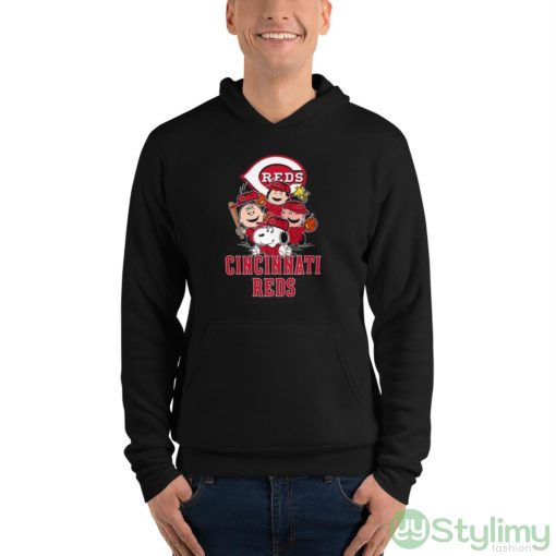 MLB Cincinnati Reds Snoopy Charlie Brown Woodstock The Peanuts Movie Baseball Shirt