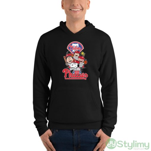 MLB Philadelphia Phillies Snoopy Charlie Brown Woodstock The Peanuts Movie Baseball Shirt