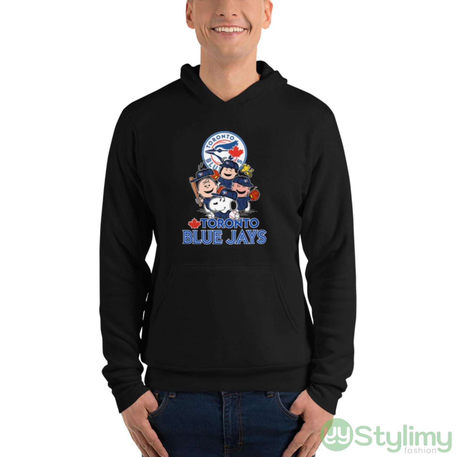 MLB Toronto Blue Jays Snoopy Charlie Brown Woodstock The Peanuts Movie Baseball Shirt 8 MLB Toronto Blue Jays Snoopy Charlie Brown Woodstock The Peanuts Movie Baseball Shirt - Unisex Fleece Pullover Hoodie