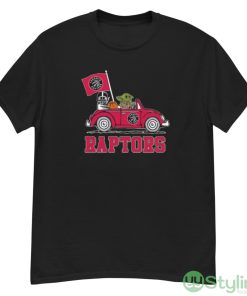NBA Basketball Toronto Raptors Darth Vader Baby Yoda Driving Star Wars Shirt - G500 Men’s Classic T-Shirt