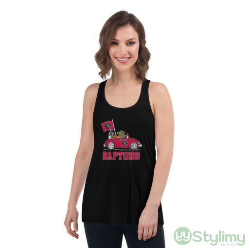 NBA Basketball Toronto Raptors Darth Vader Baby Yoda Driving Star Wars Shirt