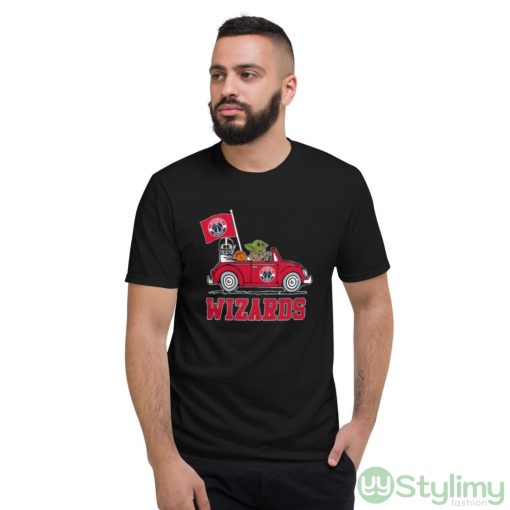NBA Basketball Washington Wizards Darth Vader Baby Yoda Driving Star Wars Shirt