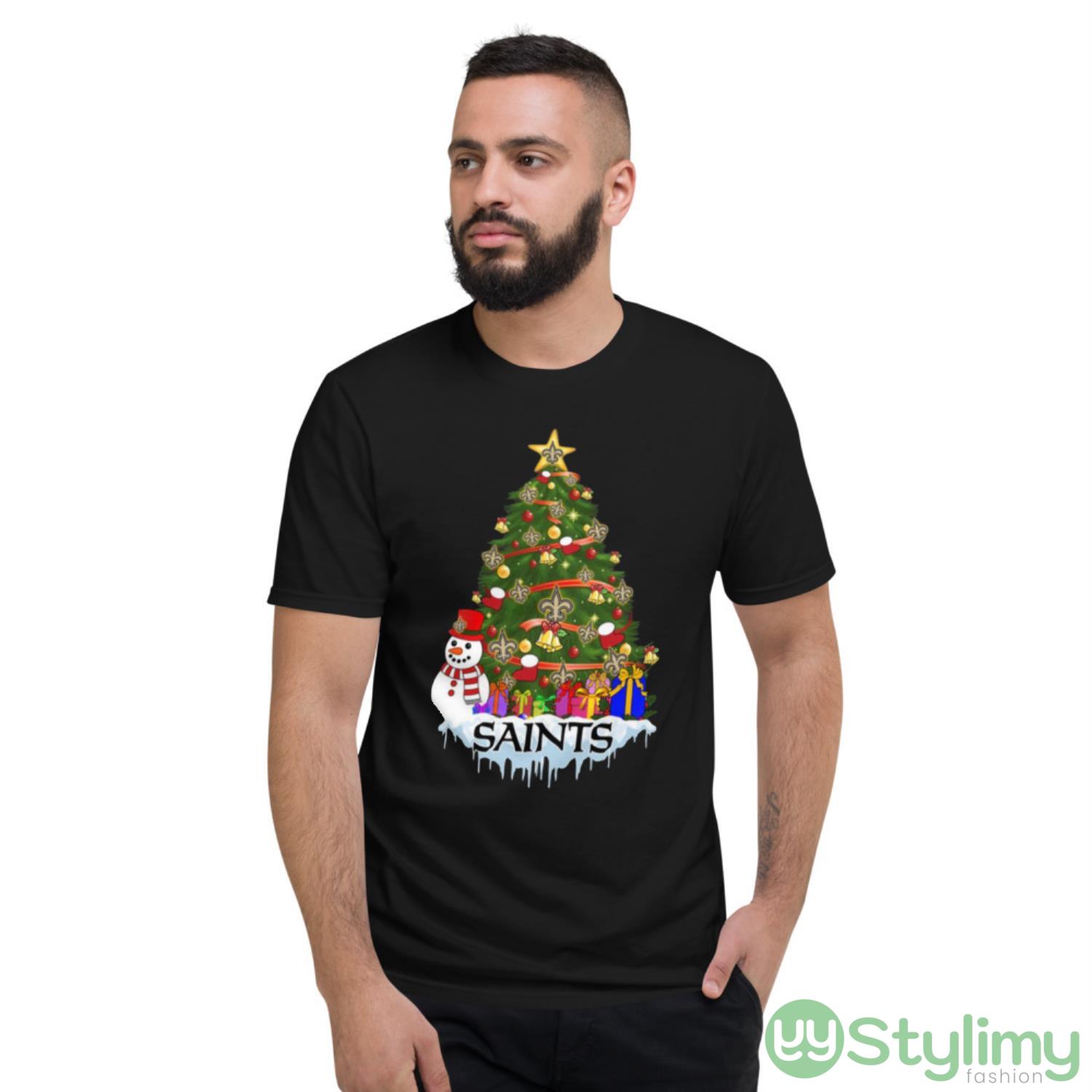 New Orleans Saints Merry Christmas Nfl Football Sports Shirt 2 New Orleans Saints Merry Christmas Nfl Football Sports Shirt - Short Sleeve T-Shirt
