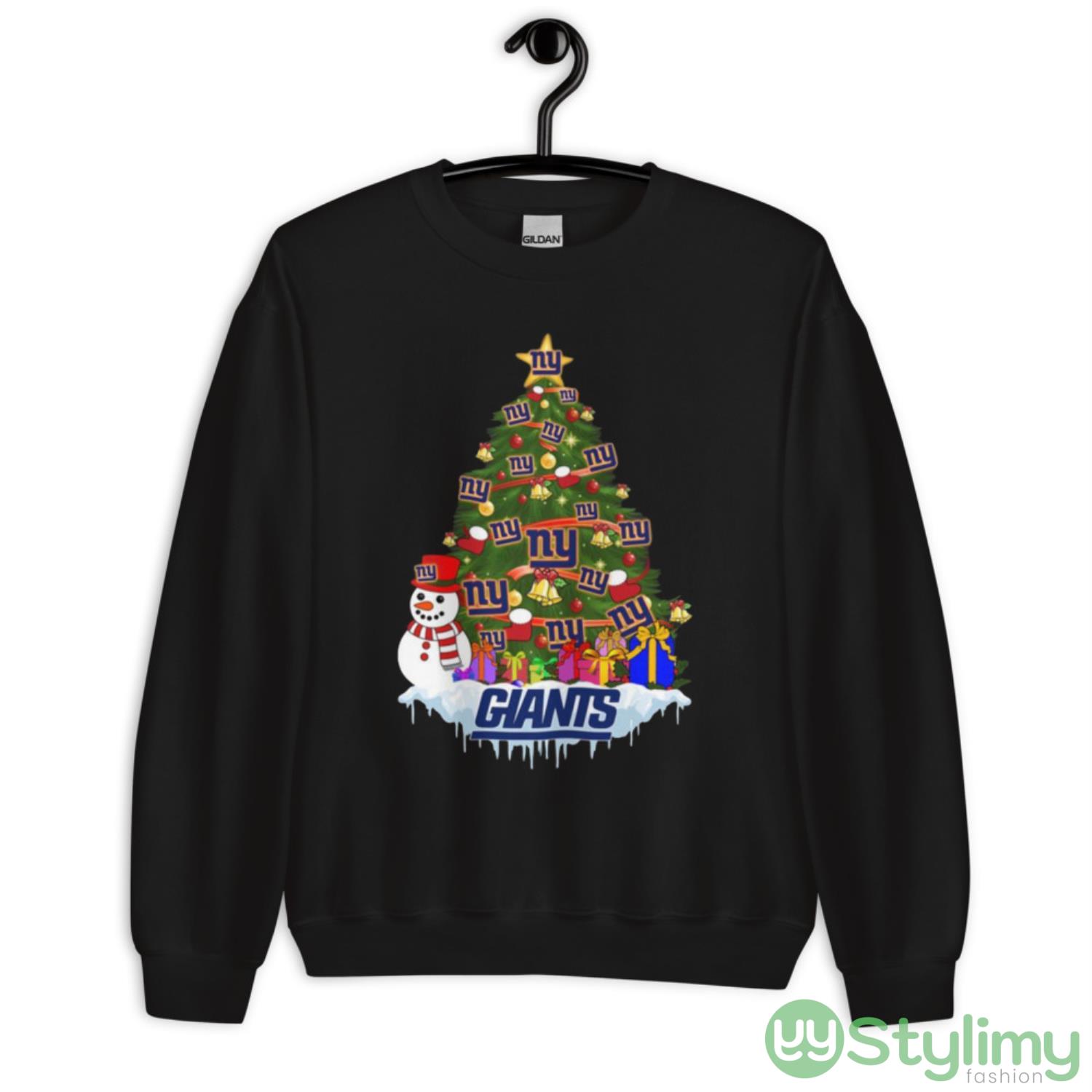 New York Giants Merry Christmas Nfl Football Sports Shirt 3 New York Giants Merry Christmas Nfl Football Sports Shirt - Unisex Crewneck Sweatshirt