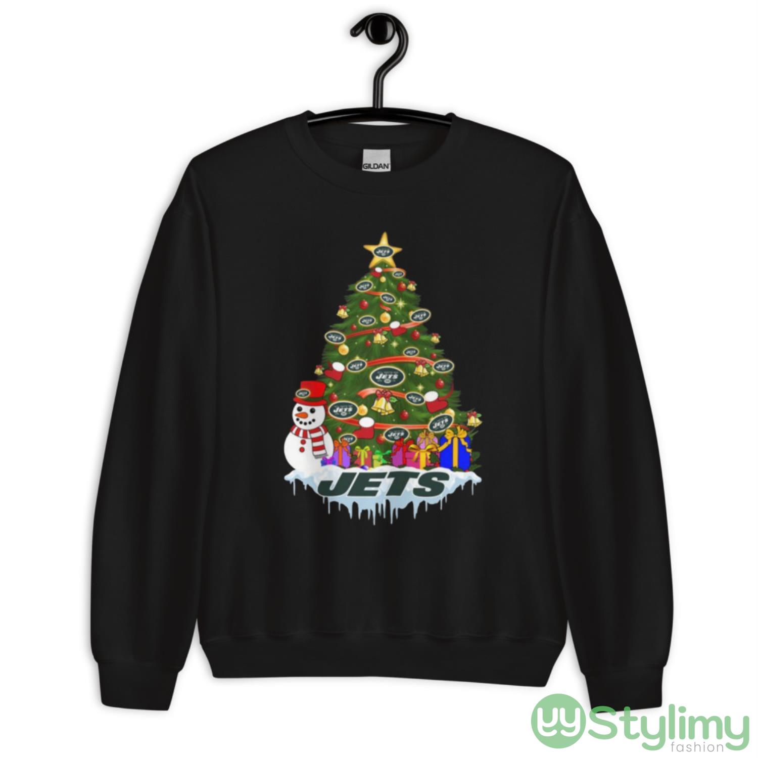 New York Jets Merry Christmas Nfl Football Sports Shirt 3 New York Jets Merry Christmas Nfl Football Sports Shirt - Unisex Crewneck Sweatshirt