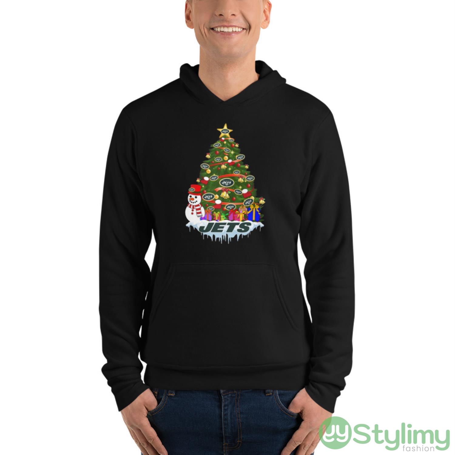 New York Jets Merry Christmas Nfl Football Sports Shirt 4 New York Jets Merry Christmas Nfl Football Sports Shirt - Unisex Fleece Pullover Hoodie