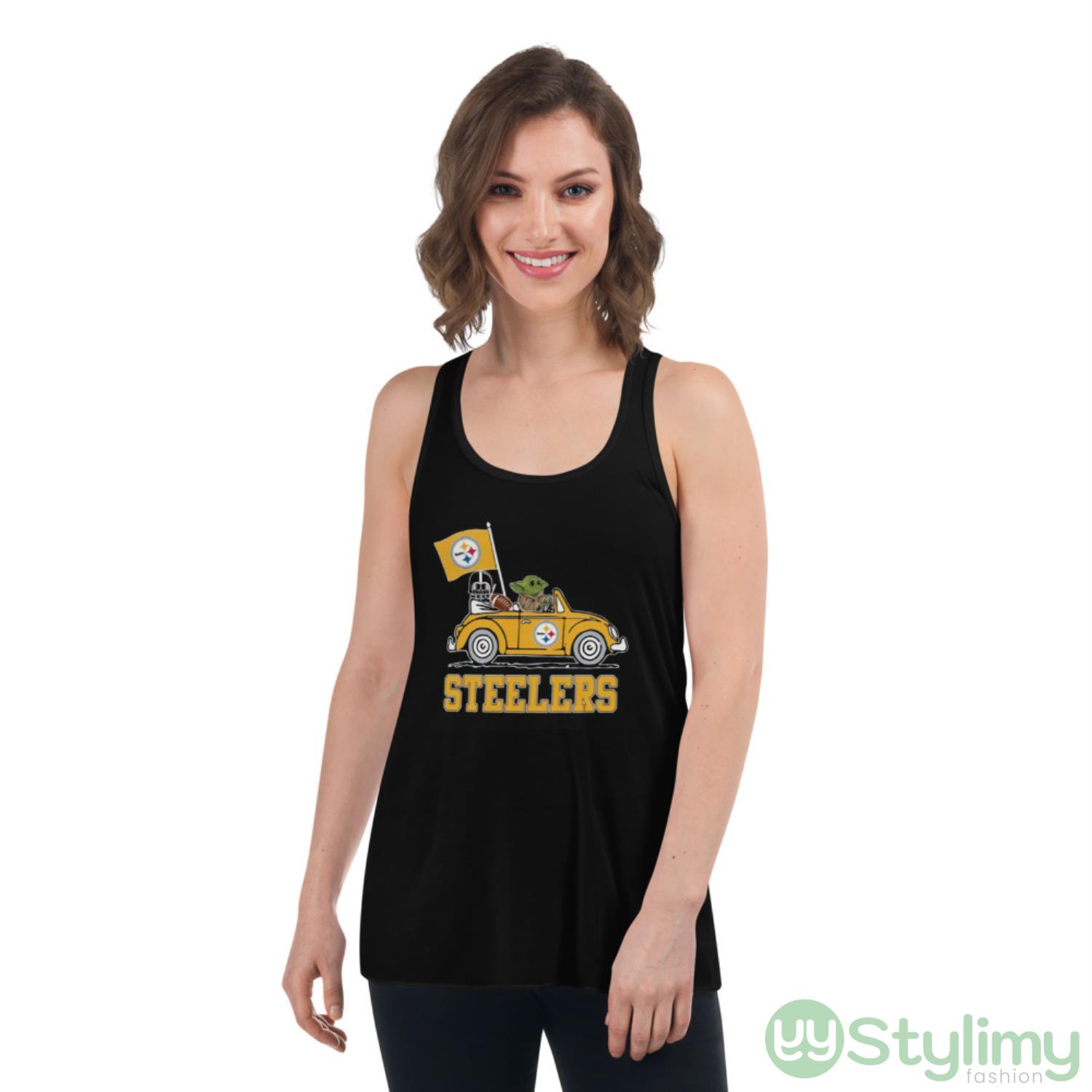 NFL Football Pittsburgh Steelers Darth Vader Baby Yoda Driving Star Wars Shirt 8 nfl football pittsburgh steelers darth vader baby yoda driving star wars shirt 4