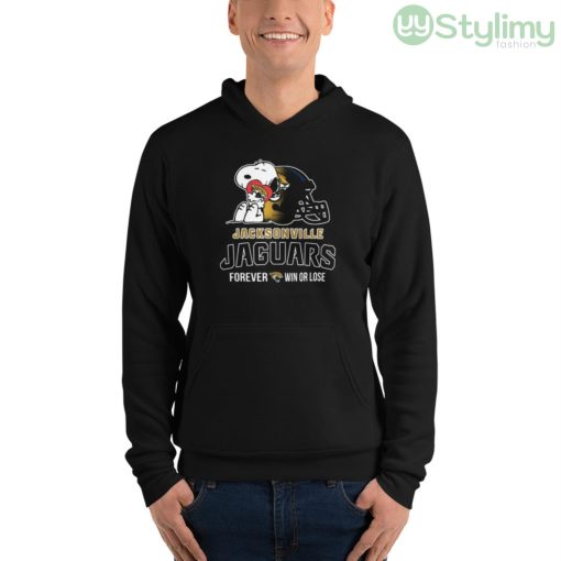 NFL The Peanuts Movie Snoopy Forever Win Or Lose Football Jacksonville Jaguars Shirt