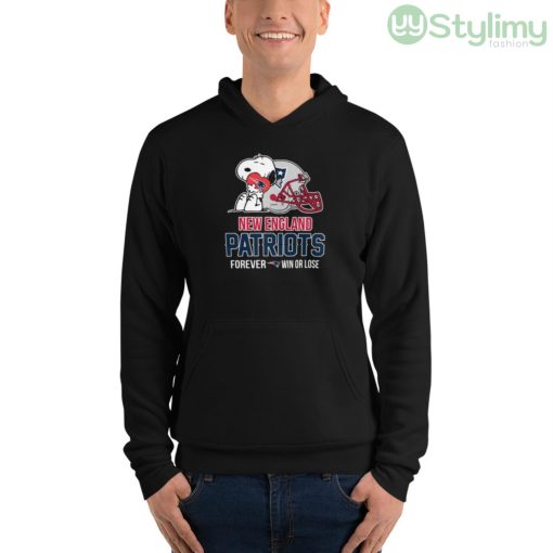 NFL The Peanuts Movie Snoopy Forever Win Or Lose Football New England Patriots Shirt