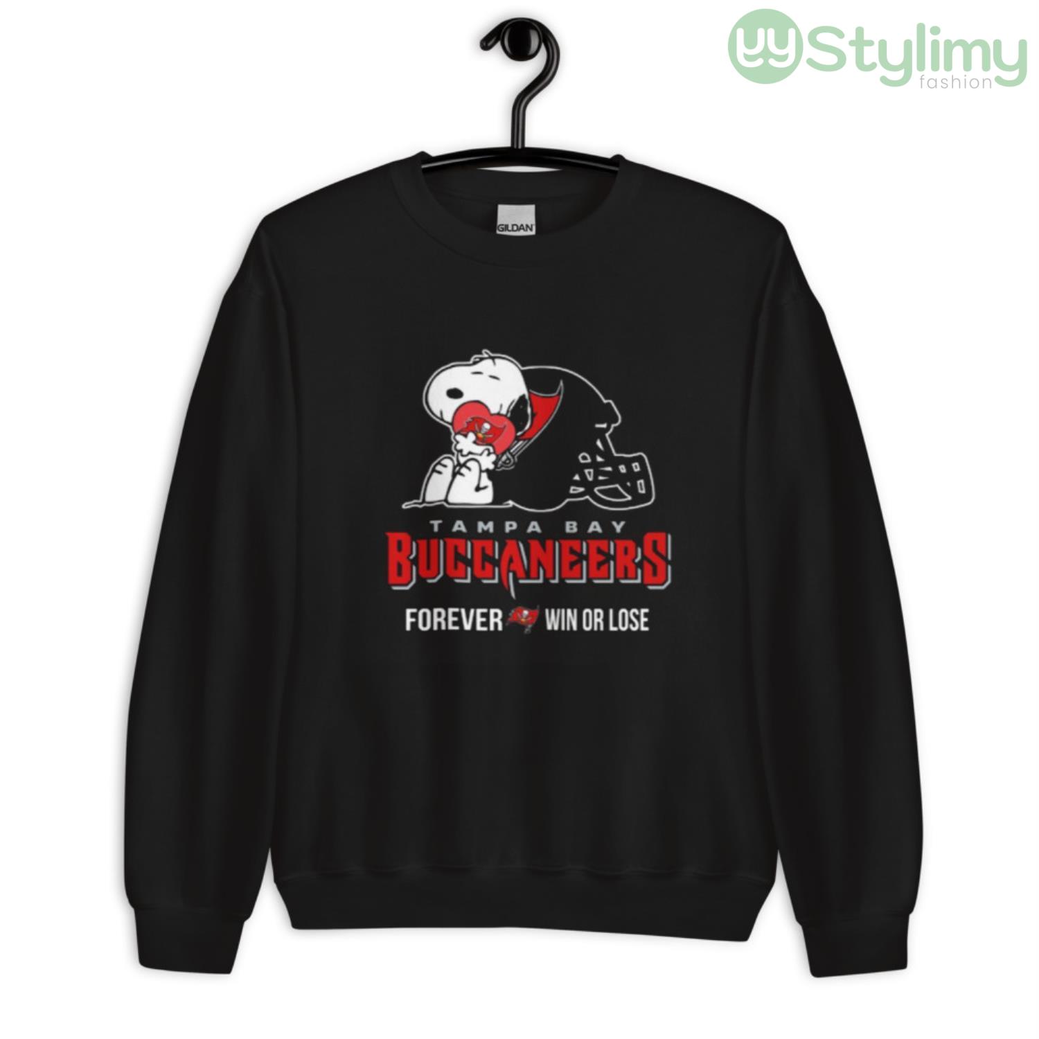 NFL The Peanuts Movie Snoopy Forever Win Or Lose Football Tampa Bay Buccaneers Shirt 8 NFL The Peanuts Movie Snoopy Forever Win Or Lose Football Tampa Bay Buccaneers Shirt - Unisex Crewneck Sweatshirt