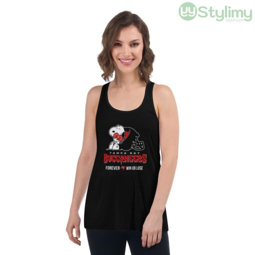 NFL The Peanuts Movie Snoopy Forever Win Or Lose Football Tampa Bay Buccaneers Shirt
