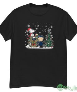 NHL Buffalo Sabres Snoopy Charlie Brown Woodstock Christmas Stanley Cup Hockey Shirt - G500 Men’s Classic T-Shirt