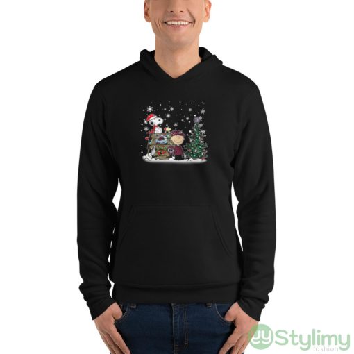 NHL Colorado Avalanche Snoopy Charlie Brown Woodstock Christmas Stanley Cup Hockey Shirt