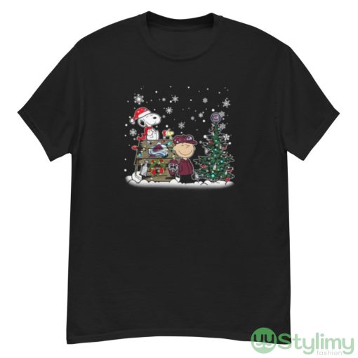 NHL Colorado Avalanche Snoopy Charlie Brown Woodstock Christmas Stanley Cup Hockey Shirt