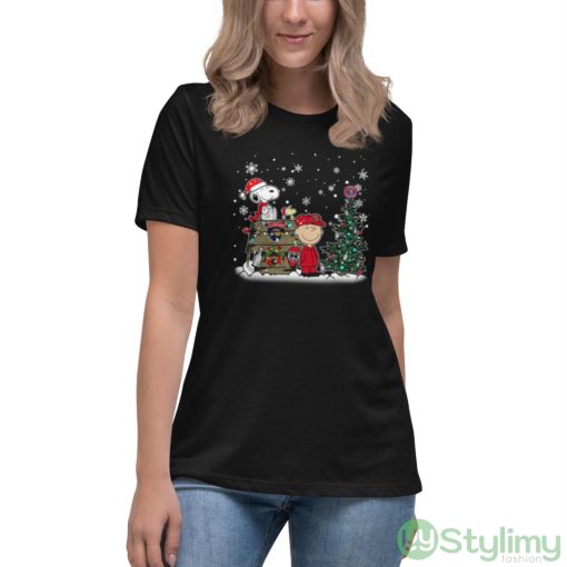 NHL Florida Panthers Snoopy Charlie Brown Woodstock Christmas Stanley Cup Hockey Shirt