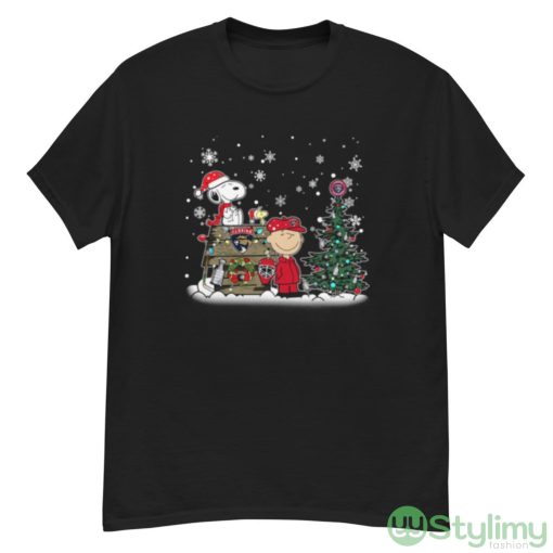 NHL Florida Panthers Snoopy Charlie Brown Woodstock Christmas Stanley Cup Hockey Shirt
