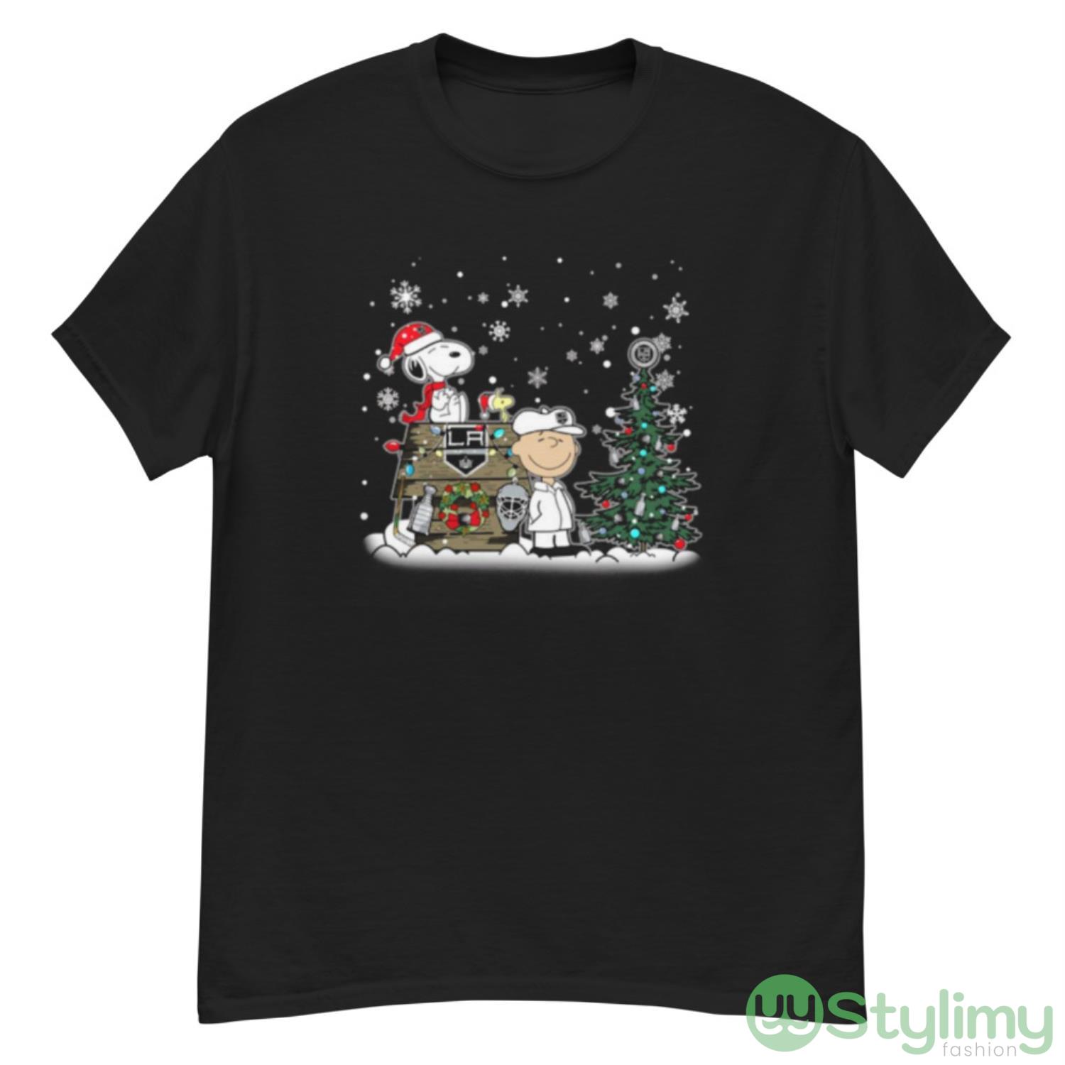 NHL Los Angeles Kings Snoopy Charlie Brown Woodstock Christmas Stanley Cup Hockey Shirt 7 NHL Los Angeles Kings Snoopy Charlie Brown Woodstock Christmas Stanley Cup Hockey Shirt - G500 Men’s Classic T-Shirt