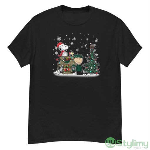NHL Minnesota Wild Snoopy Charlie Brown Woodstock Christmas Stanley Cup Hockey Shirt