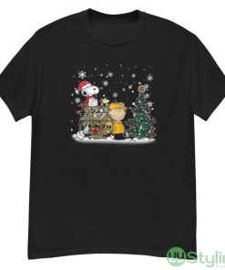 NHL Nashville Predators Snoopy Charlie Brown Woodstock Christmas Stanley Cup Hockey Shirt - G500 Men’s Classic T-Shirt