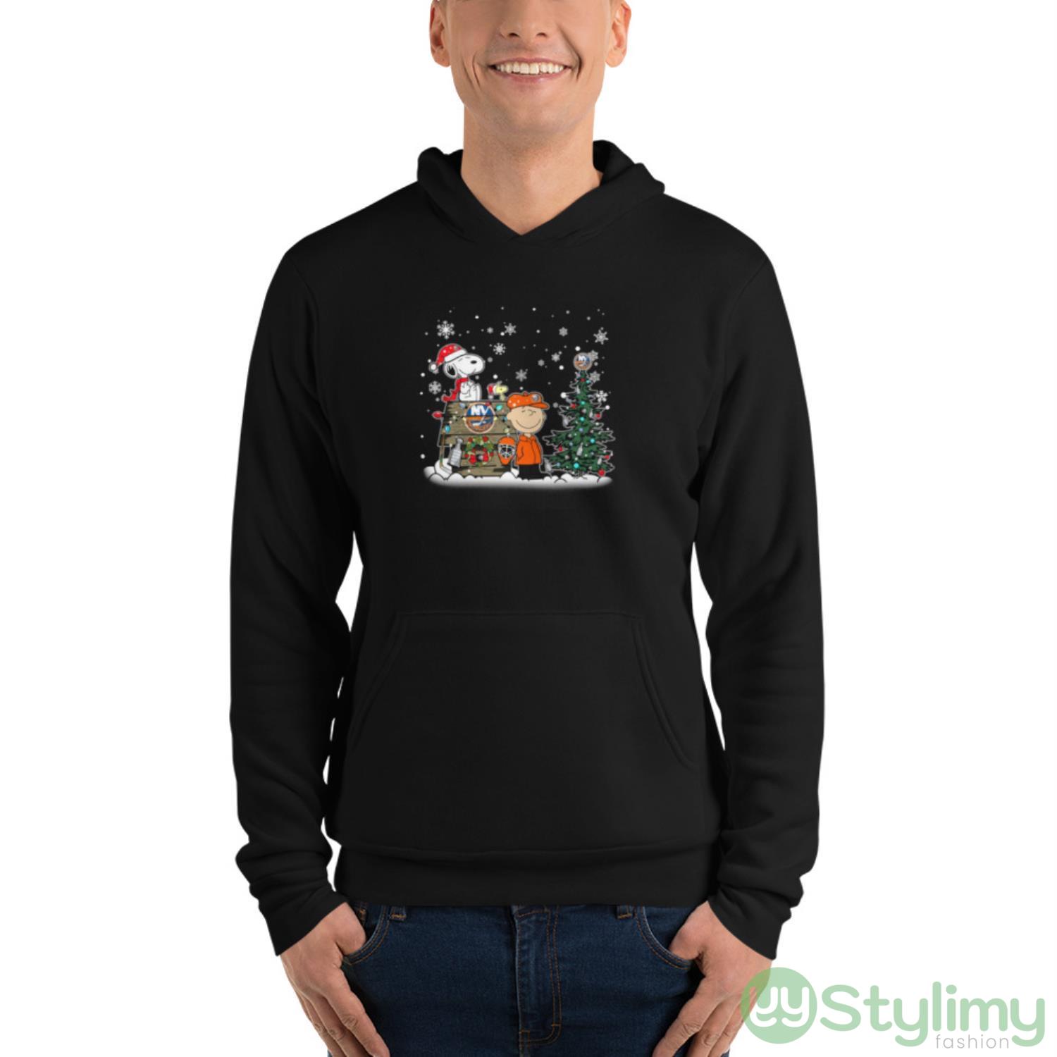 NHL New York Islanders Snoopy Charlie Brown Woodstock Christmas Stanley Cup Hockey Shirt 8 NHL New York Islanders Snoopy Charlie Brown Woodstock Christmas Stanley Cup Hockey Shirt - Unisex Fleece Pullover Hoodie
