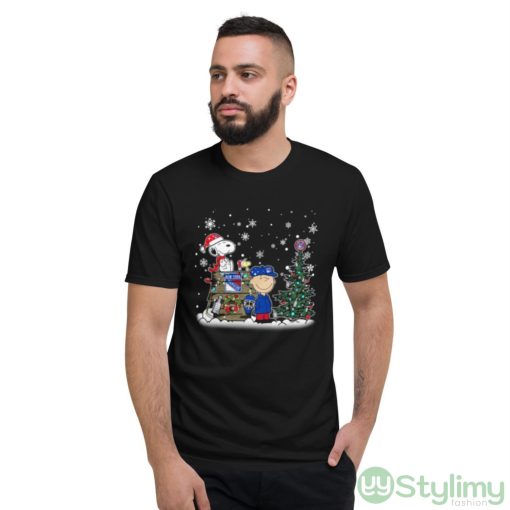NHL New York Rangers Snoopy Charlie Brown Woodstock Christmas Stanley Cup Hockey Shirt