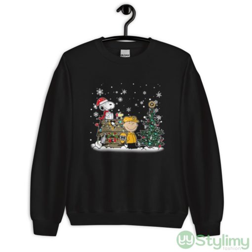 NHL Pittsburgh Penguins Snoopy Charlie Brown Woodstock Christmas Stanley Cup Hockey Shirt
