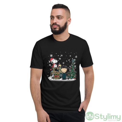 NHL San Jose Sharks Snoopy Charlie Brown Woodstock Christmas Stanley Cup Hockey Shirt
